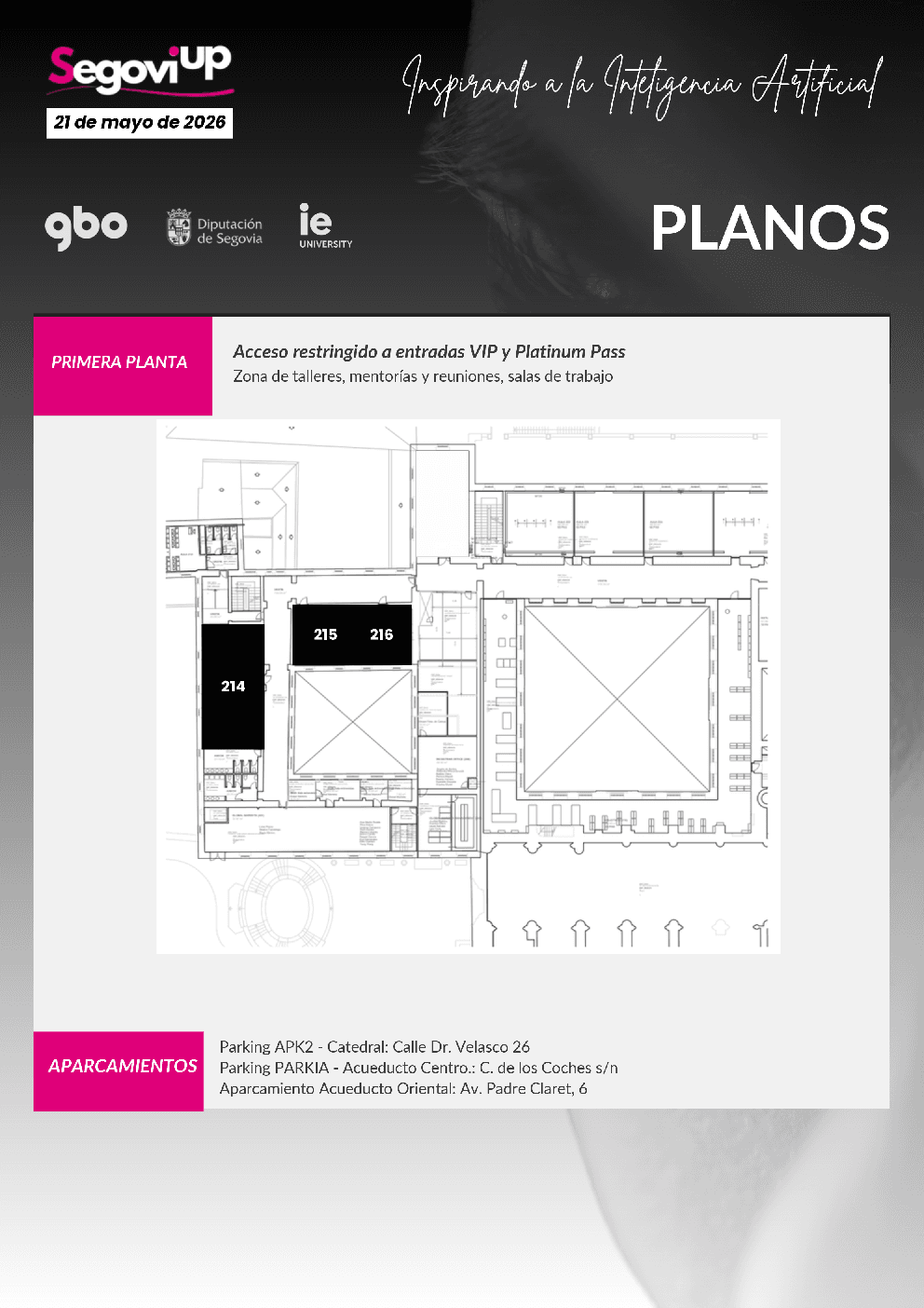 Plano de primera planta SegoviUp